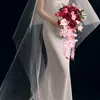 Kwiaty dekoracyjne bukiety ślubne Druhna do ceremonii prysznic ukończenia studiów