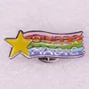 9 kolorów LGBT Rainbow Love Heart Badge Cute Filme Game Hard Enomel Pins Zbierz kreskówkę broszkową plecak z kamperem kołnierz klapy 928