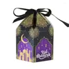 Gift Wrap Eid Mubaraks Candy Box Paper Bag Ramadans Chocolate Treat