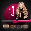 Irons Curly Hair Iron Tourmaline Ceramic Coating Hair Curler Machine Hair Styling Tools Beauty Deivces Fast Heating Tube Curling Iron