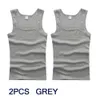 casual Men Vest Cool Fitn Vest Sleevel Tops Undershirt Plus Size Men Clothing Tank Tops Summer Black White Gray Vest Male N6EQ#