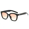 Dddlong retro moda Square Sunglasse Męs