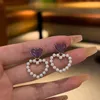 Hoop Earrings Round Face Slimming And High-end Retro Hong Kong Style Design Niche Acrylic Elegant