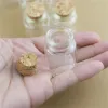 JARS 30 PCS/LOT 16*30*40mm 15ml小さなガラスジャーガラスボトルストッパー小さなコンテナ透明な空のボトルテストチューブ