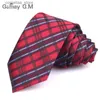 Neck Ties Neck Ties Paisley Flowe Ties For Men Fashion Jacquard ic Neck Ties Blue Red Necktie For Gift Party Stripe Plaid Male Suits Tie Y240325