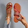 Hausschuhe frauen Sommer Damen Kristall Bling Flip-Flops Wohnungen Weibliche Strand Schuhe Outdoor Licht Casual Dias Mode 2024