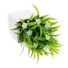 Dekorativa blommor konstgjorda grönska krukväxter bonsai skrivbordsdekorationsbord