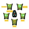 Motocycle Racing Clothing Safety Turn Signal Light Scycling Vest LEDワイヤレスナイトライディングランニングウォーキング自転車警告輝くUni1 ottdq