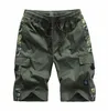 M-8XL Herren Cargo-Shorts 2020 Sommer Camo Short Cott Jogginghose Männer Camoue Military Pantal Corto Hombre q9sU #