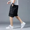 Men's Shorts Cargo Fashion 2024 Summer Ins Casual Pants Students Trend Port Wind