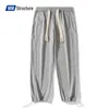 Mężczyźni luźniowe potrójne Urban Casual Wygodne spodnie 2022 Spring Joggers Spodnie Unisex Elastyczna talia Sweatpant Męskie spodnie Z3A4#