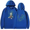Korn Issues Rock Band Music Album Hoodie Masculino Vintage Metal Gótico Oversized Hoodie Streetwear Hip Hop Punk Moletom com Capuz y6BU #
