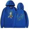 Korn émet un groupe de rock album de musique Hoodie Men's Vintage Metal Gothic Surdimensia Sweatage Streetwear Hip Hop Punk Honed Sweetshirt Y6BU #