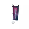 Accessories Cheap Advertising with Pole with Stand Polyester Custom Printed Design 10x30cm Mini Nobori Flags Banner