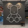 Stickers 3D beer muursticker acryl spiegel sticker muurstickers zelfklevende muurparper woonkamer bank tv achtergrond muur decor