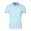 Polos T-Shirt مصمم الأكمام القصيرة الصيف 2024 New Polo Shirt راقية الأزياء غير الرسمية للرجال من طية صدريج الأكمام الآسيوية S-4XL