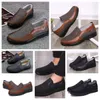 Shoe GAI sneakers Casual Shoe Men Single Business Round Toe Shoe Casual Soft Sole Slippers Flat Mens Classic comfortables Leather shoes soft size EUR 38-50