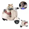 Toys Hamster Stunt Spinning Motorcycle 360 Degree Rotating Light Music Electric Scooter Creative Toy Gifts Pet Supplies