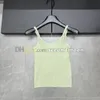 Sneldrogende Tanks Top Dames Elastisch Sport Tee Luxe Geborduurde Gym Tees Zomer Ademend Vest