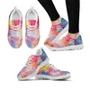 Chaussures décontractées INSTANTARTS Bohème Mandala Imprimé Floral Baskets Starry Sky Design À Lacets Zapatos