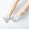 양말 hosiery women 1 쌍 여름 5 손가락 트라 얇은 재미있는 발가락 보이지 않는 sokken sile anti-skid 통기성 방지 방지 드롭 de otupx