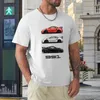 Nouveaux classiques 991 GT3 RS Trio T-shirt personnalisé T-shirt surdimensionné T-shirts hommes b9Fw #