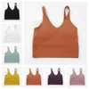 Reggiseno yoga da donna a forma estiva senza anello in acciaio Reggiseno sportivo incorporato per il petto per le donne Palestra senza maniche Fitness Yoga Moda Canottiere Reggiseni