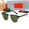 Neue Glas Sonnenbrille Modetrend Casual Sonnenbrille Urlaub Casual Sonnenbrille 3016