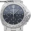 Titta på Mens Panerass 2024 Luxury Wristwatches Chronograph Daylight PAM00236 Box Garanti Rostfritt stål Automatisk mekanisk