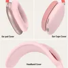 For airpods max air pro 2 3 2nd generation Headband Headphone Accessories Transparent Solid Silicone Waterproof Protective case airpod Max Headset cover Case