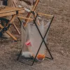 Väskor fällbara plastskräp hängande väska hållare camping picknick papperskorgen