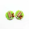 Dekorative Blumen 50/100 Stück Charms Miniatur japanisches Essen Pizza Sushi Reis Harz Cabochon für DIY Home Craft Herstellung Handyhülle Puppenhaus