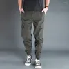 Herrenhosen Herren Cargo Taschen Skinny Haren Mode Lange Hosen Plus Größe M-6XL Hip Hop