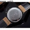 Panerass Fashion Men's Watches 2024 Luxury for Mechanical Gentleman Men Fashion Leather Strap Calendar Y95a Wristwatches Style Luminoss