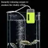Tillbehör 2023 utomhusluftpump bärbar fiske intelligent syrepump multifunktionell USB laddningsbar akvarium fiskbehållare tillbehör