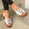 Top Sommer Sandale Frauen Hausschuhe Sandalen Schuhe Große Flache Unterseite Sandalen Heels Flip Flop Fenty Slides 240228