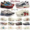 38a Designer Rhython Sapato Homens Mulheres Ritons Sapatos casuais