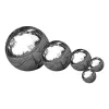Miniature 5 pezzi sfere sensoriali decorazioni per esterni globo da giardino sfere in acciaio inossidabile rivestimento a specchio accessori riflettori da giardino osservazione del giardino