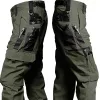 Camo pantalones tácticos hombres militares impermeables Ripstop SWAT pantalones de combate al aire libre multibolsillo resistente al desgaste ejército pantalón de carga F41j #