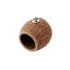 Leathercraft Handmade Hemp Rope Bird Nest Bed Toy Breeding Nest for Parrot Budgie Parakeet Atiel Conure Canary Bird Supplies C42