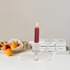 Candle Holders Candlestick Hand Handheld Party Base Household Holder Modern Style Candleholder Candlelight Stand Table Delicate Simple Decor