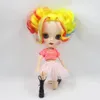 Glacé DBS Blyth poupée Clawn cosplay jaune mélange cheveux rouges et bleus peau blanche corps articulaire Neo 16 BJD ob24 anime fille 240311