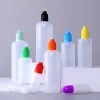 Bottles 50Pcs 3ml120ml LDPE Empty Plastic Squeezable Dropper Bottles Long Tips Refillable Containers For Eyes Liquid Water Paint Ink