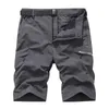 Men's Shorts Mens Summer New Outdoor Leisure Tools Multi Pocket Quick Drying Shorts Plus Size Shorts Mens Gym Shorts Fashion Mens J240325