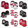 New Jersey Custom Devils Hockey Trikots 34 Jake Allen 88 Kevin Bahl 14 Nathan Bastian 63 Jesper Bratt 25 Nolan Foote 82 Santeri Hatakka 56 Erik Transporter