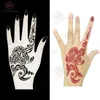 Eénhandige Indiase handspray tattoo sjabloon Haina tattoo sticker Gekleurd vruchtensap uitgehold tattoo sticker S134-150 230621