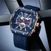 Armbanduhren Mode Design Heißer Verkauf Herren ONOLA Multifunktionale Wasserdichte Sil Te Quarz Luxus Herren ColorsC24325