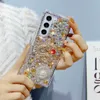 Modedesigner Telefonfodral för Samsungs Galaxy Z Flip 5 4 3 5G Z Fold 5 Z Fold3 Fold4 Diamond Rhinestone Luxury Socktproof Protective Cover