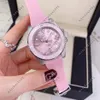 horloges 2813 automatische mechanische horloges keramiek roze groot raam kalender vouwgesp saffierglas ster zakelijk hand329r