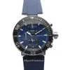 NEW Mens Sport Watch Wristwatches montre Japan Quartz movement Chronograph blue face Wristwatches Steel Case montre de luxe294S